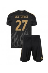 Juventus Nick Woltemade #27 Babyklær Tredje Fotballdrakt til barn 2026-27 Korte ermer (+ Korte bukser)
